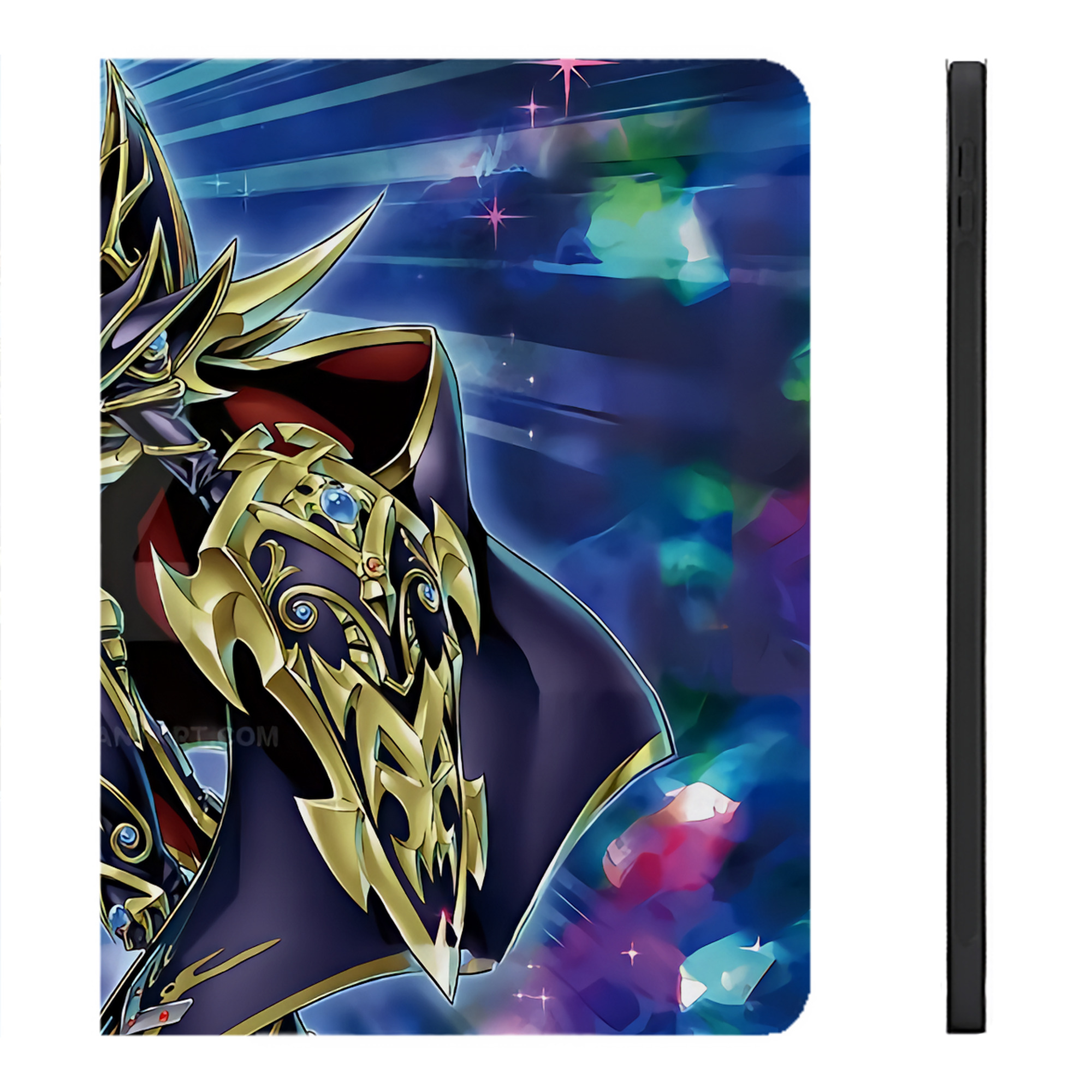 （画像用） 遊☆戯☆王 Yu-Gi-Oh! IPadケース ペンホルダー付き ブックスタイルデザイン
